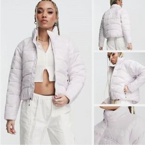 The North Face 2000 Puffer Jacket NWT - Lavender Splatter Print - Women's Size L